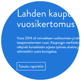 Lahden kaupungin vuosikertomus 2014
