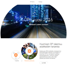 OP:n vuosikertomus 2016
