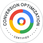 Conversion Optimization certified badge